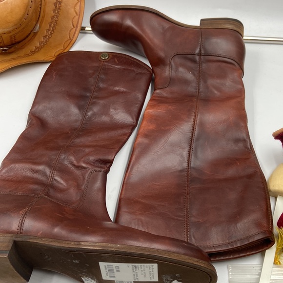 Frye Melissa Button 2 Redwood sz 9 1/2B Boot - Picture 14 of 14